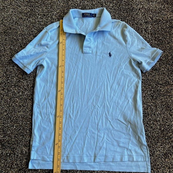 Polo by Ralph Lauren Men's Sky Blue Polo Shirt - Picture 4 of 7